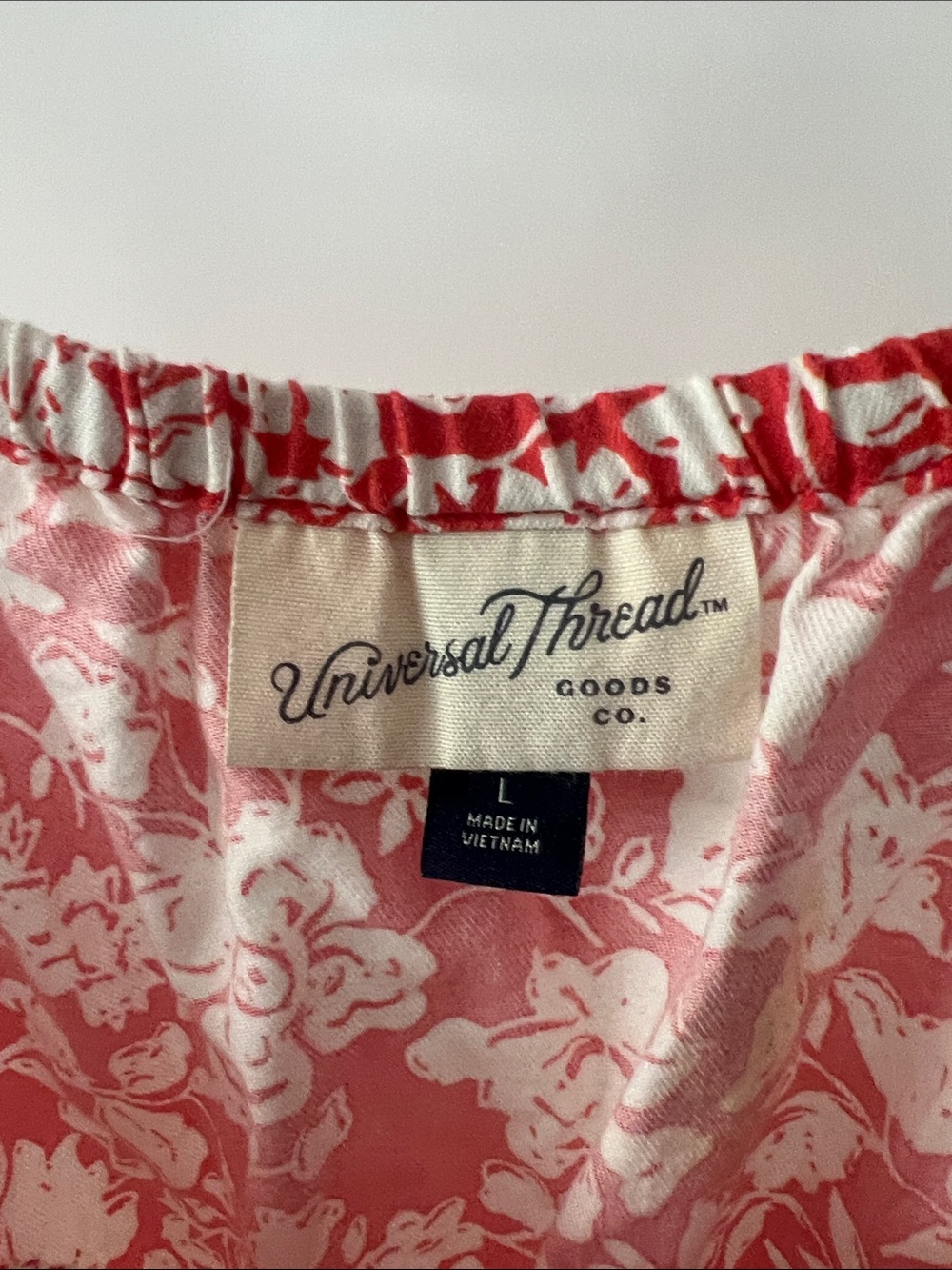 Universal Thread Red Floral Maxi Dress - Picture 5 of 6
